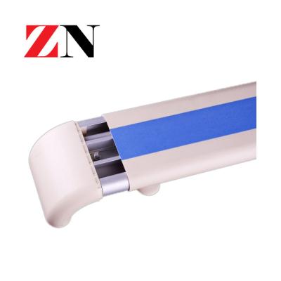 China Modern Plastic Cover Hospital Corridor Handrail 140mm Width for sale