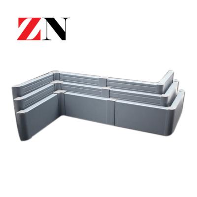 China High Quality Sideboard Flooring Accessories Waterproof Skirt Plinth Molding Trim Metal Skirting Low Board Aluminum for sale