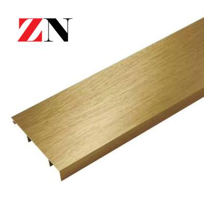 China High Quality Customized Decorative Brushed Aluminum Metal Baseboard Wall Skirting Board Protectors for sale