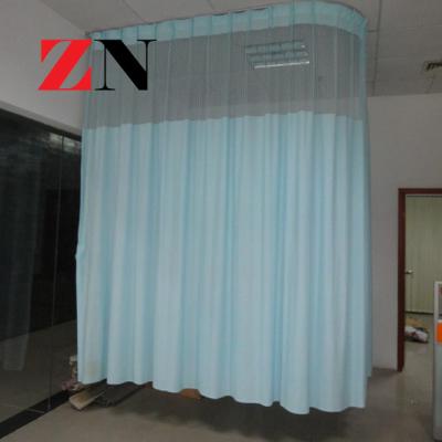 China Fire Retardant Hospital Ward Privacy Curtains With Cheap Polyester Mesh for sale