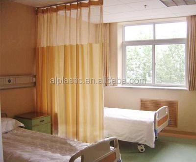 China Fireproof Polyester Factory Price Anti Bacterial Medical Curtain With High Quality And Competitive Price for sale