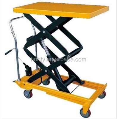 China Widely low price lightweight manual hydraulic lift table scissor lift table lift for sale