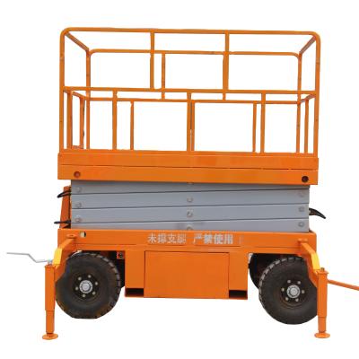 China New Best Price Hotels Electric Car Scissor Lift Platform Mobile Scissor Lift for sale