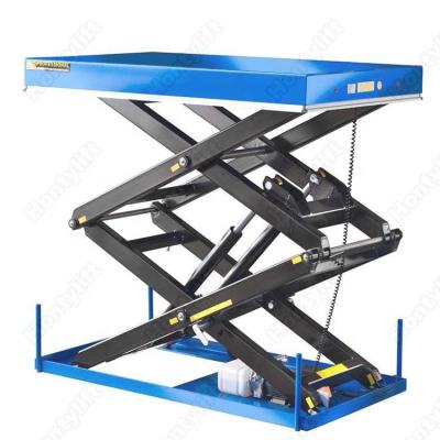 China Factory Stationary Scissor Lift In Floor Fix Scissor Lift For Goods With CE for sale