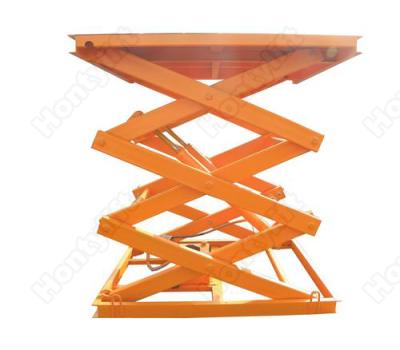 China Loading and unloading stationary cargo lift platform aerial lift hydrolic scissor lift table for sale