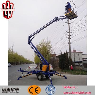 China Factory sale 16m CE cheap china boom lift/hydraulic jack/electric skylift for sale