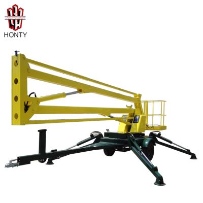 China factory sale ce china cheap boom lift/truck lift/platform arm hydraulic lift for sale