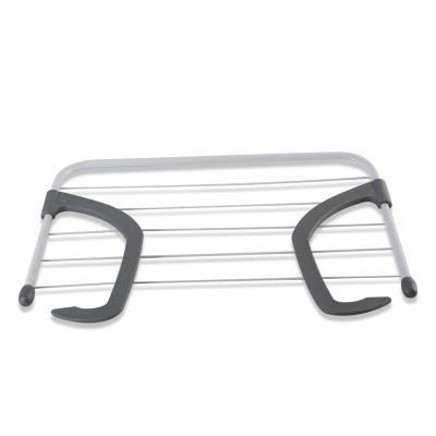 China Efficient High Quality Multifunctional Folding Stainless Steel Drying Towel Bath Towel Rack for sale