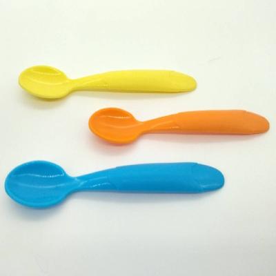 China BPA Free Selling Best Pack 6PC Plastic Baby Feeding Spoons Eco-friendly Food Grade For Kids for sale