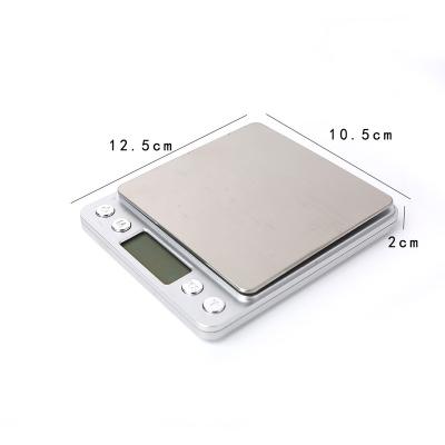 China Weight Measuring Digital Kitchen Food Scale Stainless Steel Electronic 3kgs Kitchen Scale for sale