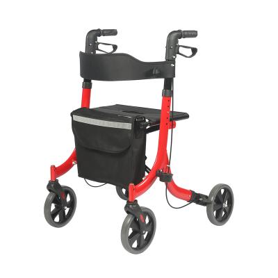 China Aluminum Rollator Walker For Seniors 8