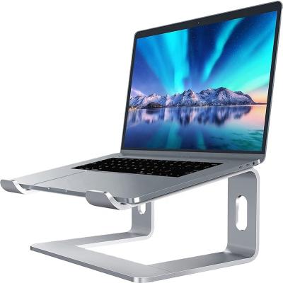 China Adjustable Foldable Aluminum Computer Riser Stand Workplace Laptop Stand for Office Working Home Office for sale