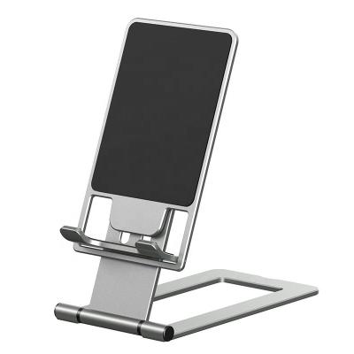 China Adjustable Foldable Phone Stand Portable Cell Phone Stand For Desktop Height Adjustable Mobile Phone Holder Cradle Dock for sale