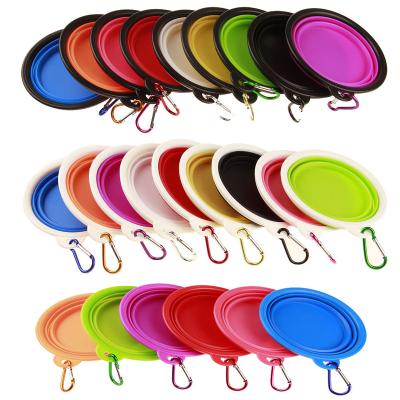 China Custom Hot Selling Personalized Non-automatic Silicon Dog Plastic Folded Bowl for sale