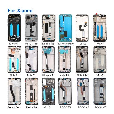 China Wholesale Multi-touch spare parts mobile phone 9s lcd note 3 (IPS tech) 5 touch screen display a2 lite 4 8a lite handset for xiaomi redmi for sale