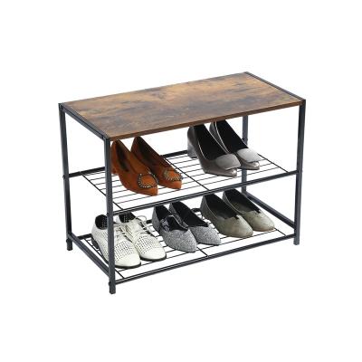 China (Others) 3 Tier Smart Shoe Rack Shoe Rack Industrial Industrial Wholesale Shoe Organizer Adjustable Modern Living Room Furniture Optional, Mailbox or Color Box for sale