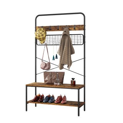 China Portable Industrial Entryway Coat Rack for sale