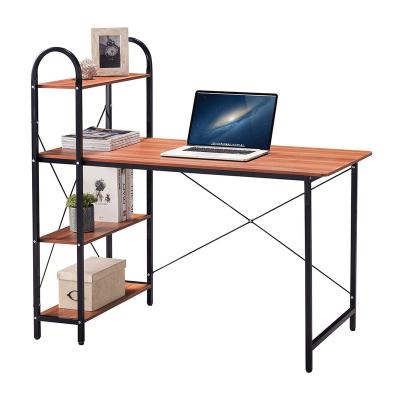 China (Other) Adjustable Vertical Standing Wooden Floor Study Gaming Computer Desk for sale