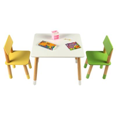 China Modern Portable Furniture Children Kids Table Chairs Preschool Set Modern Color Material Type for sale