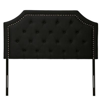 China (Other) Bedroom Furniture Adjustable King Queen Metal Wooden Upholstered Headboard for sale