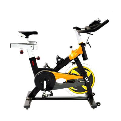 China Universal 22kg Flywheel Belt Driving Training Exercise Bike Home Indoor Spin Bike with Aluminum Pedal for sale