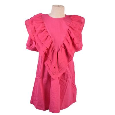 China New Arrival Anti-Static Fancy 6 Years Ruffle Flower Girl's Dresses For Kids Party for sale