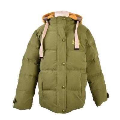 China Anti-wrinkle Winter Padded Stripper Kid Children Long Jackets For Baby Teenager Boy Teen Children for sale