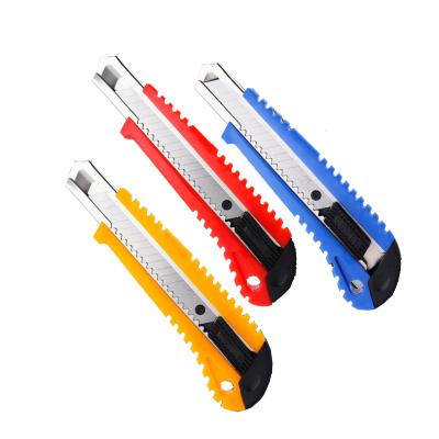 China Plastic+steel Large Knife Home Improvement Desktop Paper Cutter Wallpaper Utility Knife Good Quality for sale