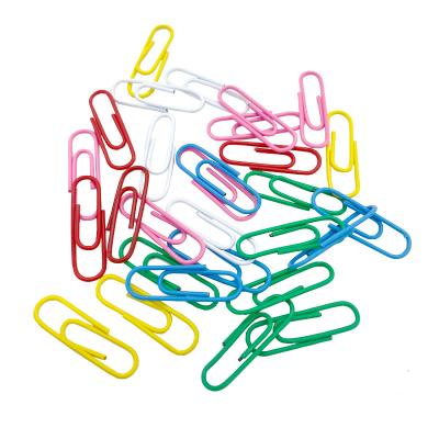 China Office School Home Amazon Six-color Paper Clip Multi-Specification Plastic-Coated Paper-Coated Packing for sale