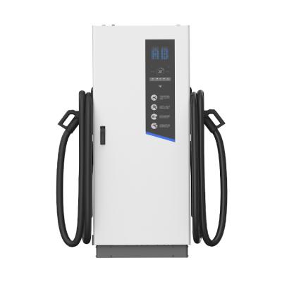 China Aluminum-Zinc Clad Sheet DC EV Car Charger 120KW EV Fast Charging Station for sale