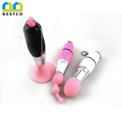 China Small Medical Pink Silicone+ABS Bullet Vibrator For Woman Clitoris Massage Bullet Vibrator for sale