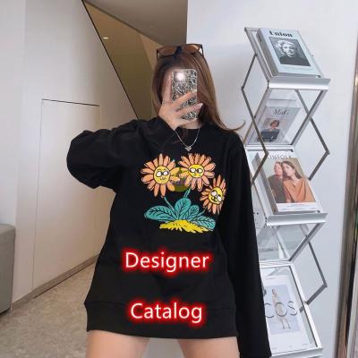 China Anti-Wrinkle Designer Clothing Women Cotton Hoodie Luxury Brand Men's Sweater Streetwear Pullovers Oversized Sweatshirts for sale