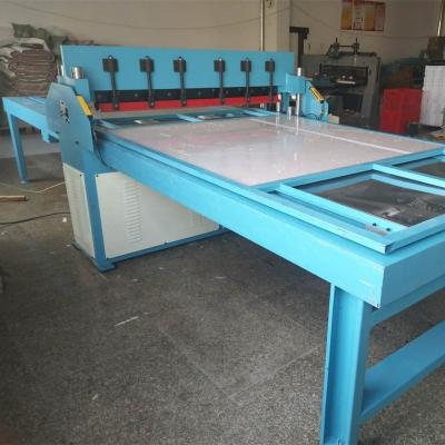 China Serrated Fabric Swatch Slitter Textile Sample Cutter With Zigzag Cutter for sale