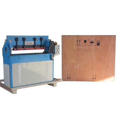 China Semi Automatic Popular Sample Fabric Sample Electric Cloth Cutter Perforation Cutting Machine for sale