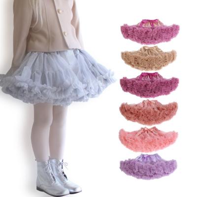 China QUICK DRY Family Mommy Matching Babies Tutu Skirts Layered Ballet Skirts Multicolor Tulle Dress For Women Girls Birthday Photography for sale