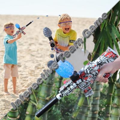 China Portable Children's Toys Portable Multicolor Graffiti Environmentally Friendly Water Bomb Safe Water Bomb Soft Gel Bomb Launcher Gun for sale