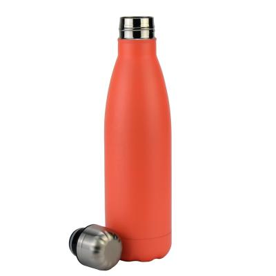 China PORTABLE Double Walled Vacuum Insulated Leakproof Cola Shape Thermoses Stainless Steel Vacuum Insulated Water Bottle for sale