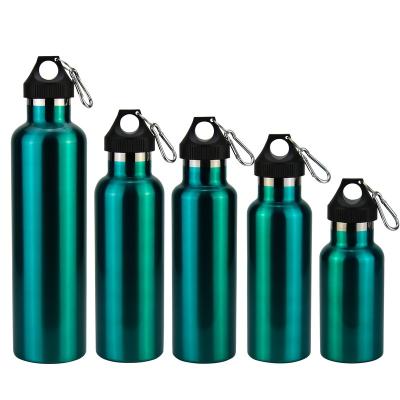 China PORTABLE Outdoor Products 350/500/600/750/1000ml Double Wall Stainless Steel Vacuum Insulated Sports Water Bottle With Metal Lid for sale