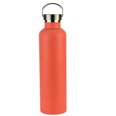 China PORTABLE 350/500/750/1000ml Thermal Close Custom Double Mouth Bottle Private Label Wall Water Bottles Vacuum Flask 304 Stainless Steel for sale