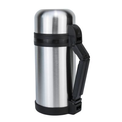 China PORTABLE Thermos Add-A-Cup Water Bottle Insulated Vacuum Stainless Steel Beverage Bottle For Hot And Cold Beverage, Coffee Travel Mug Thermal for sale