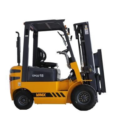 China Hotels 1500kgs CPCD15 diesel forklift with Japan C240 ​​FD15 engine forklift 1.5 ton forklifts parts for sale