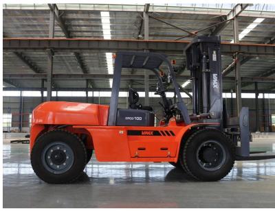 China Construction material shops 1-16 ton diesel forklift 10 ton with japanese engine made in china for sale