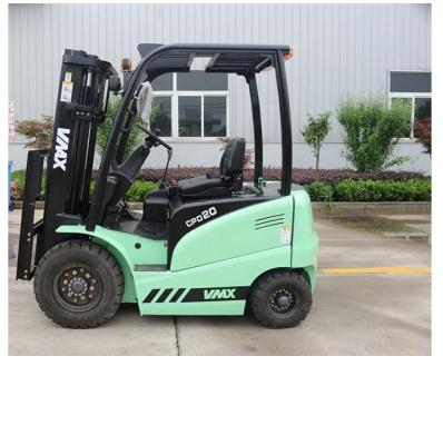 China HOT sale! chinese top brand 2 ton battery forklift with 2 stage cabin and 3M mast 2000kg for sale