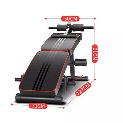 China Indoor Home Fitness Sit Up Bench Multifunctuonal Gym Workout Equipment Strength Training Benches Sit Up Weight Bench for sale