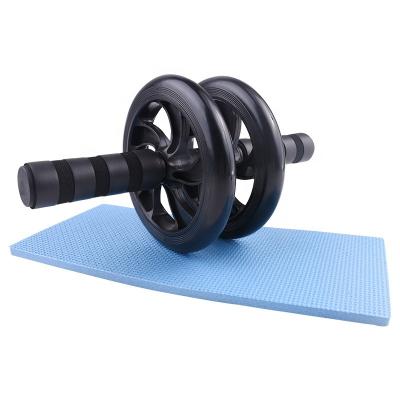 China Durable Hot Selling Men Women Core Abdominal Wheel Abdominal Exerciser Workout Belly Wheel Home Fitness Strength Workout Abs Wheel for sale