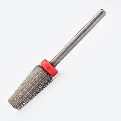 China Use for Safety 5&1 Popular Nail Drill Machine USA Salon Use Professional High Quality Tungsten Carbide Manicure Drill Fine Nail Bit 5 in 1 for sale