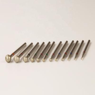 China Use for Preparation Diamond Russian Manicure Nail Drill Machine Cuticle Bits for Nail Drill for sale