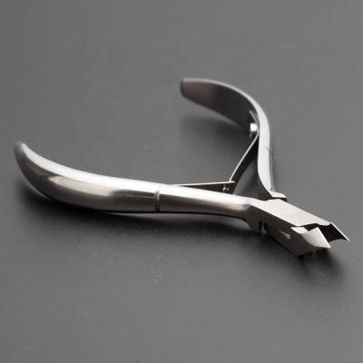 China cut nail cuticle & Callus Professional 4Cr13 Stainless Steel 4Cr13 Jaw Pliers Manicure Cuticle Trimmer 6.5mm Silver Cut Trimmer D501 for sale