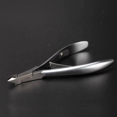 China cut nail cuticle & Customize Sharp 16 Logo Customize Sharp 16 Callus Fingernail Cuticle Cutter Professional Nail Callus Manicure Cut Stainless Steel for sale