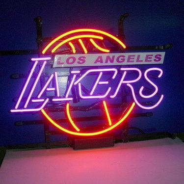 China Metal Frame And Los Angeles Laker NBA Neon Sign Cheap Price for sale